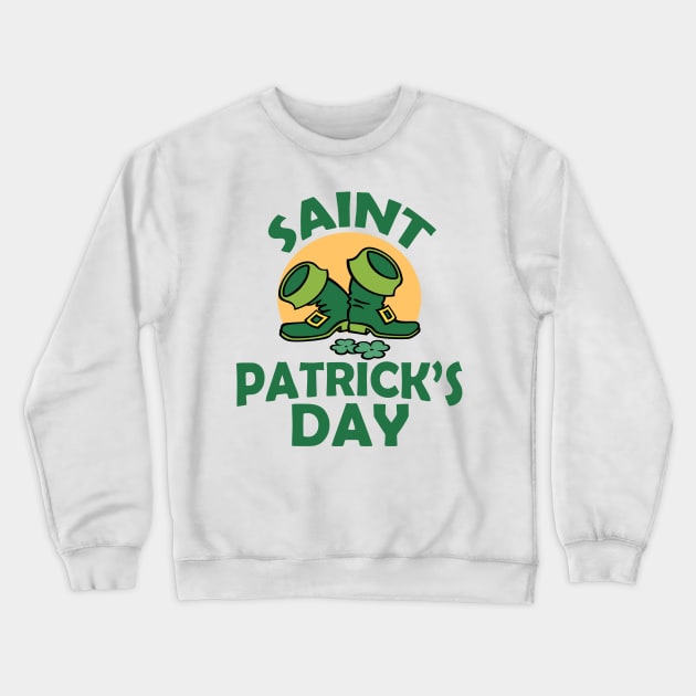 March 17th - Saint Patrick's Day Crewneck Sweatshirt by fistfulofwisdom